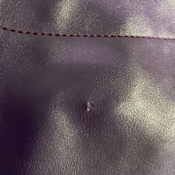 {Brooklyn Industries} Tote bag (used) color block Pink Purple - Picture 10 of 10